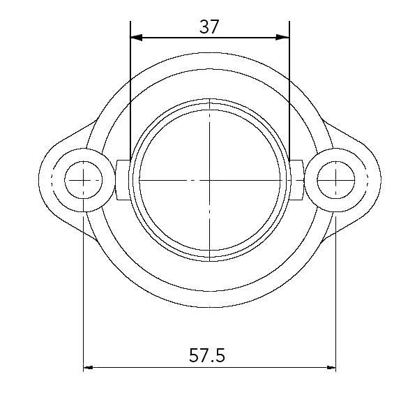 Kimpex Carburetor Adapter Mounting Flange (301696)