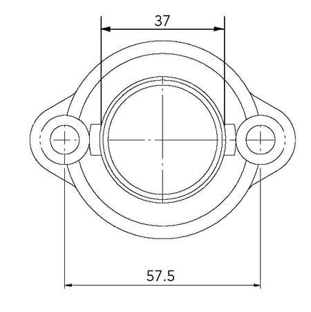 Kimpex Carburetor Adapter Mounting Flange (301696)
