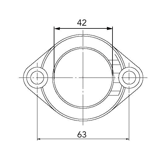 Kimpex Adaptateur d’admission de carburateur (301698)