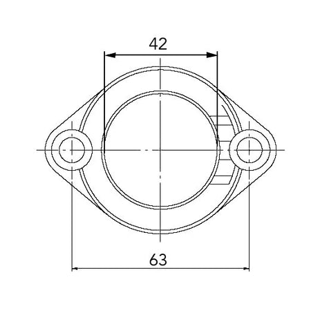 Kimpex Adaptateur d’admission de carburateur (301698)
