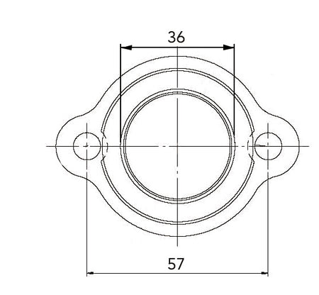 Kimpex Carburetor Adapter Mounting Flange (301700)