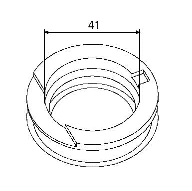 Kimpex Carburetor Adapter Mounting Flange (301709)