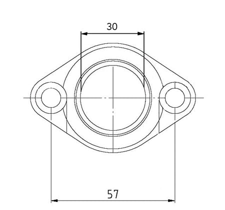 Kimpex Carburetor Adapter Mounting Flange (301711)