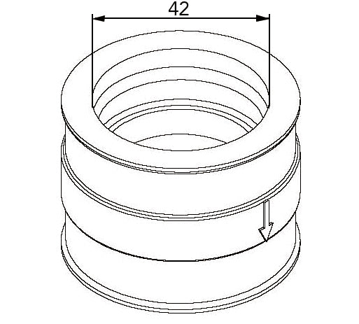 Kimpex Carburetor Adapter Mounting Flange (301746)