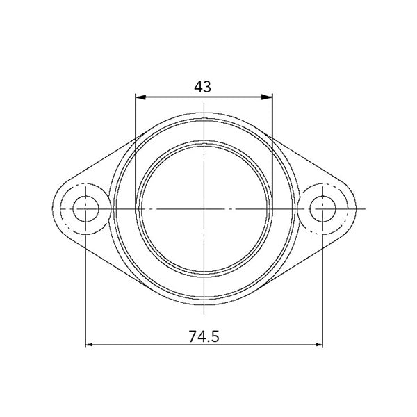 Kimpex Carburetor Adapter Mounting Flange (301714)