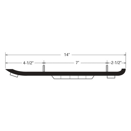 Kimpex Carbide Runner for Plastic Ski (274462)