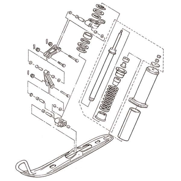 Kimpex Yamaha Front Suspension Hardware Kit (110647)