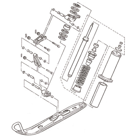 Kimpex Yamaha Front Suspension Hardware Kit (110647)