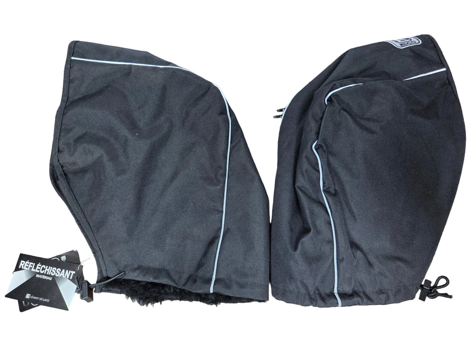 EDCO MANCHON RÉFLÉCHISSANT AVEC FENÊTRE (PAIRE) / EDCO REFLECTIVE MUFF WITH WINDOW (PAIR)