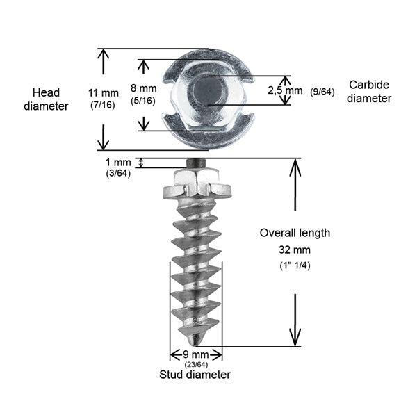 IGrip Tire Studs SS30 (103047)