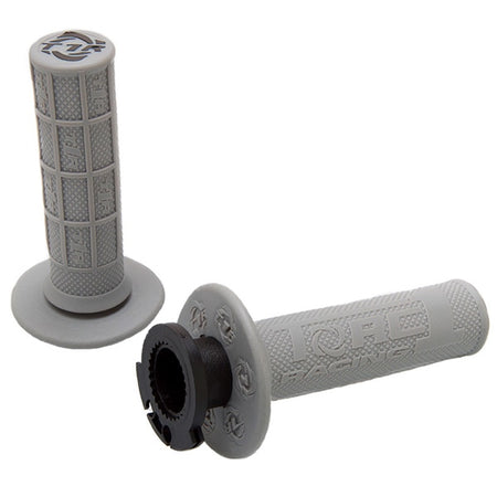 Torc1 Defy Hole Shot Lock-On Grips 4-Stroke — Half waffle