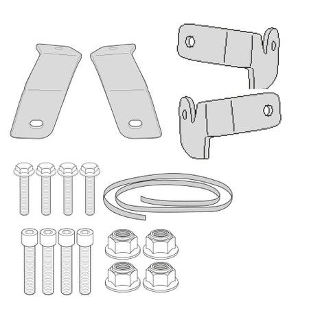 GIVI Bracket Kit PL1146 and PLX1146 Without MONORACK (076-1146KIT)