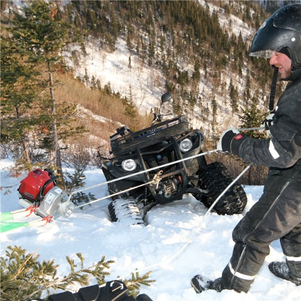 Portable Winch GX35 Gas-Powered Winch with Accessories (118196)