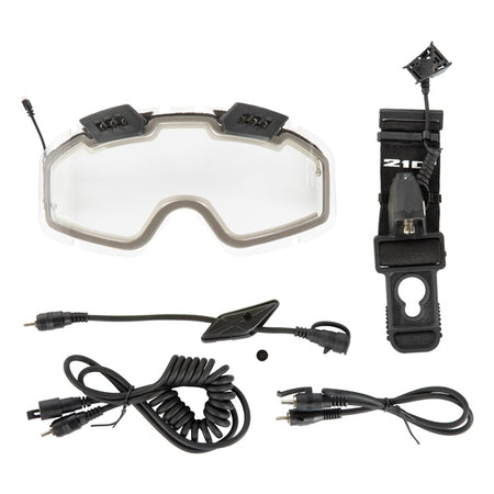CKX Electric 210° Goggles Lens with Adjustable Ventilation & Accessories (120098)