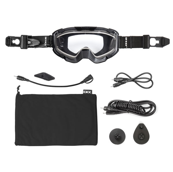 CKX Insulated Electric 210° Goggles for Trail (120350)