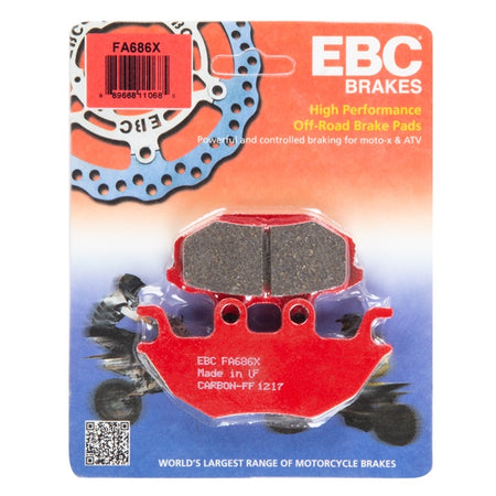 EBC "X" Carbon Graphite Brake Pad (125017)