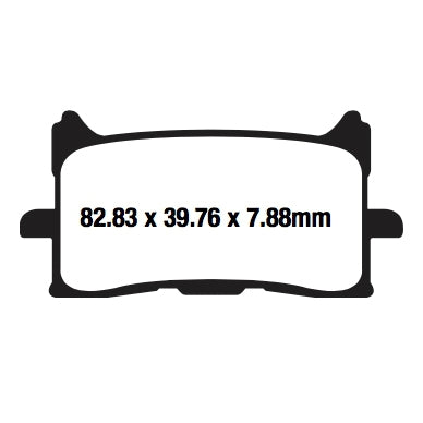EBC Double-H Superbike Brake Pad (125129)
