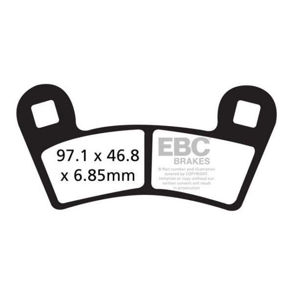 EBC "SV" Severe Duty Brake Pad (125215)