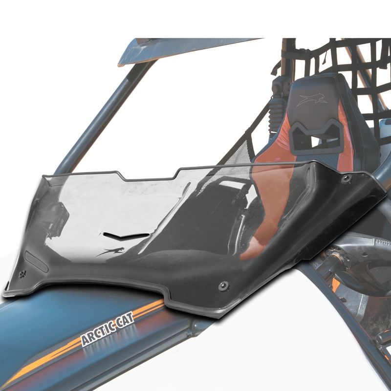 1436-740 - Arctic Cat Half Windshield - 2012-2018 Wildcat NO HARDWARE