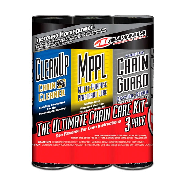Maxima Synthetic Chain Guard Care Combo Kit (144387)