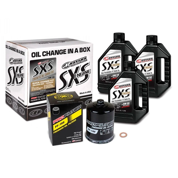 Maxima SXS Quick Oil Change Kit - Polaris RZR/Ranger (144617)