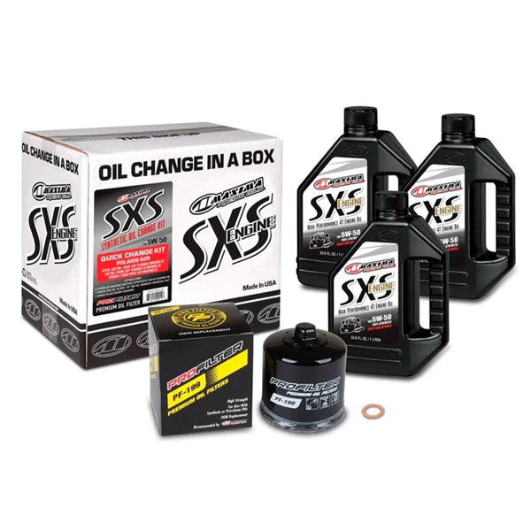 Maxima SXS Quick Oil Change Kit - Polaris Turbo (144618)