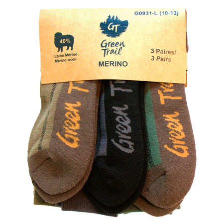 Green Trail Merino Wool Socks (149011)