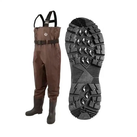 Green Trail StreamFeather Chest Wader - Traction Sole (149133)