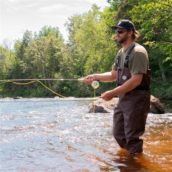 Green Trail StreamFeather Chest Wader - Traction Sole (149133)