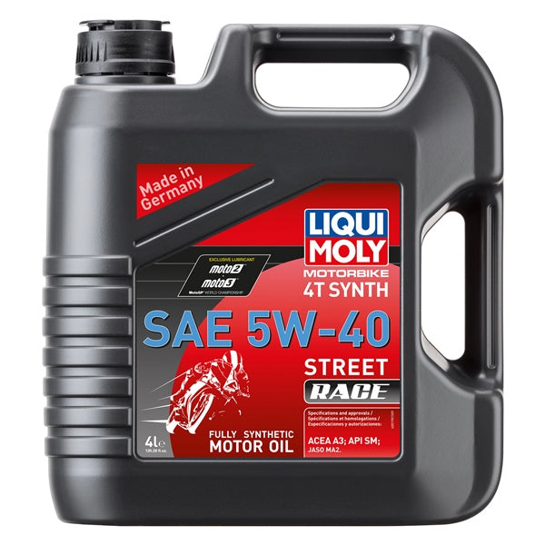 Liqui Moly Oil 4T Synthetic Street Race (153227)