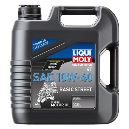 Liqui Moly Oil 4T Mineral Basic Street (153228)