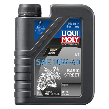 Liqui Moly Oil 4T Mineral Basic Street (153238)