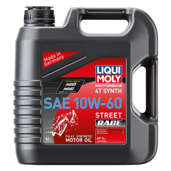 Liqui Moly Oil 4T Synthetic Street Race (153255)
