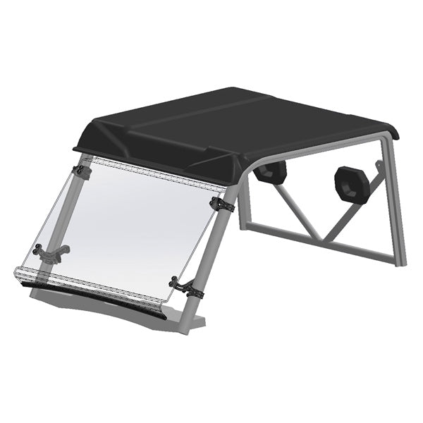 Direction 2 Tilt Windshield - Scratch Resistant (174268)