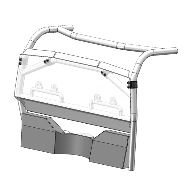 Direction 2 Rear Windshield (175744)