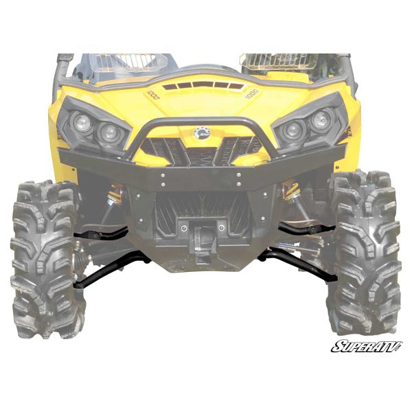 Triangles de suspension avant déportés SuperATV High Clearance 1,5" avec joints Keller Performance (AA-CA-COM-HC-002BK02)
