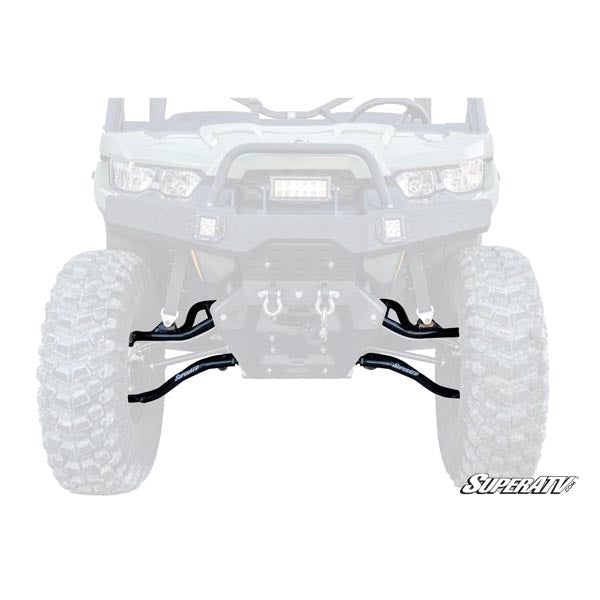 Kit de suspension SuperATV BFT (bras de suspension triangulés) avec rotules Keller Perf. (AA-CA-DEF-2-HC-BK-02)