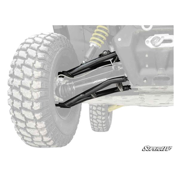 SuperATV Bras triangulaires à déport avant de 5 cm Atlas Pro avec rotules Keller Perf. (AA-CA-DEFXMR-001BK02)