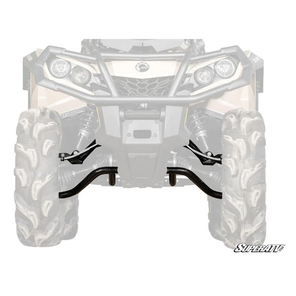 Triangle de suspension déporté vers l'avant de 2 po à dégagement élevé SuperATV avec rotules robustes (AA-CA-GEN2-OHC-BH-02)