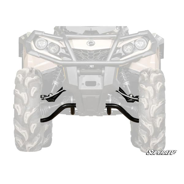 Bras triangulaires à déport avant de 2 po SuperATV High-Clearance avec rotules Keller Per. (AA-CA-GEN2-OHC-BK-02)