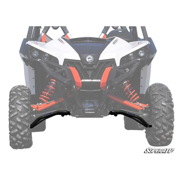 Bras triangulaires à garde au sol élevée SuperATV avec rotules Keller Performance (AA-CA-MAV-HC-BK-02)