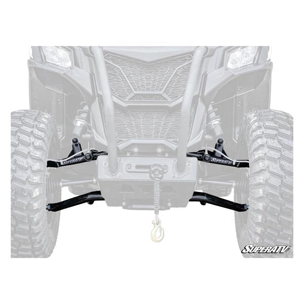 Bras triangulés déportés de 1,5" à dégagement élevé SuperATV avec joints robustes (AA-CA-T-1.5-HC-BH-02)