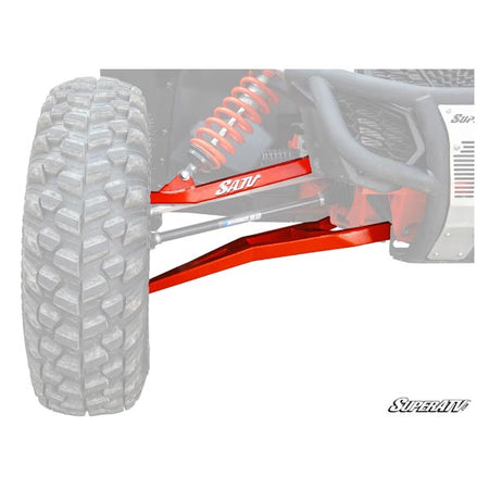 SuperATV Sidewinder A-Arms - Red (AA-CA-X3-1.5-WC-14)