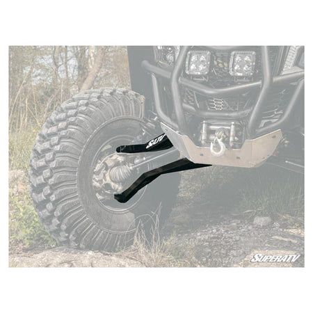 SuperATV Sidewinder A-Arms -Black w/ Heavy Duty Ball Joints (AA-CA-X3-1.5-WC-BH02)