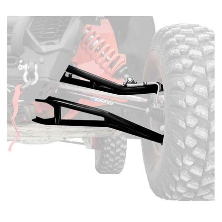 SuperATV High-Clearance 2" Forward Offset A-Arms w/ Std. Duty Ball Joints (AA-CA-X372OHC-BH-02)