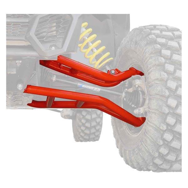 SuperATV Atlas Pro A-Arms - Red w/ Keller Performance Ball Joints (AA-CA-X3-HC-001-BK14)