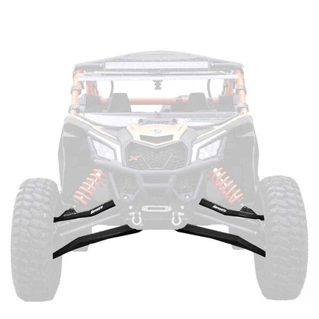 SuperATV High-Clearance Boxed Front A-Arms w/ Heavy Duty Ball Joints (AA-CA-X3RS-001BXBH02)