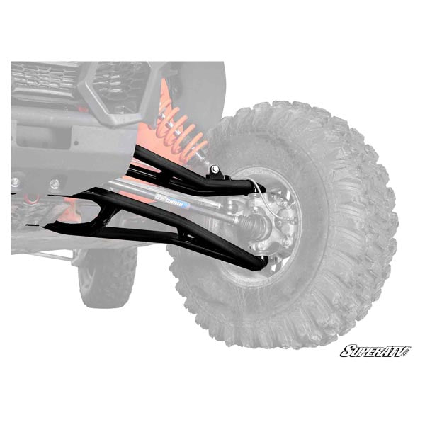 SuperATV Atlas Pro A-Arms - Black w/ Standard Duty Ball Joints (AA-CA-X3RS-003HCBS02)