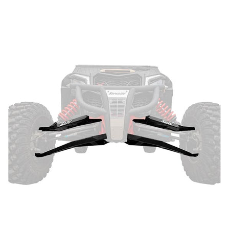 SuperATV Sidewinder A-Arms - Black w/ Keller Perf. Ball Joints (AA-CA-X3XRS-1.5-BK02)
