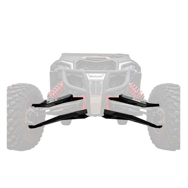 SuperATV Sidewinder A-Arms - Black w/ Standard Ball Joints (AA-CA-X3XRS-1.5-BS02)